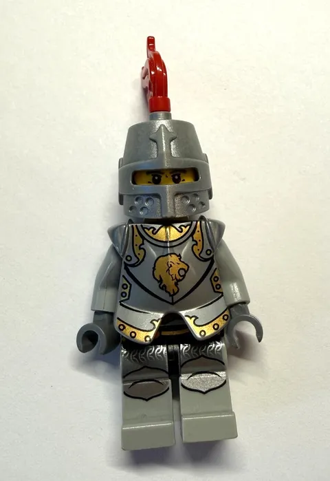 LEGO Castle Lion Knight Kingdoms Minifigure - cas443 - Set 7947
