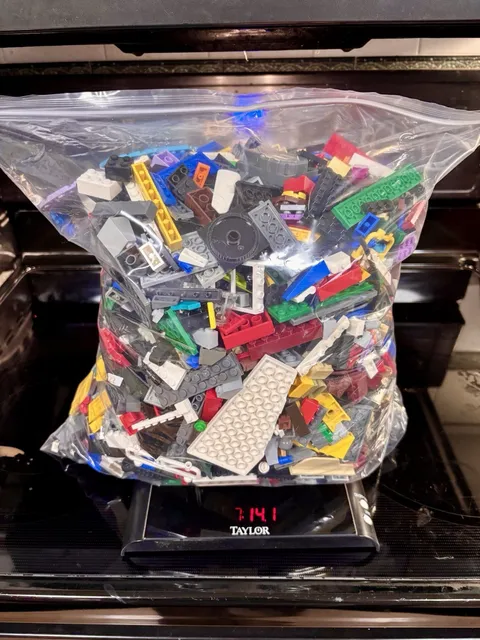 Large Loose Lego Bricks Lot Assorted-7.14 Lbs