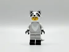LEGO® Minifig col395 - Raccoon Costume Fan