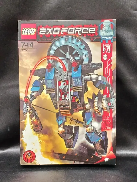 LEGO Exo-Force 7703 Fire Vulture Vintage 2006 New Sealed 177 Pieces Mech