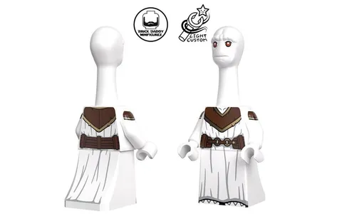 LEGO Star Wars Light Custom LC The Elongated Expert HR Yarael Poof Minifigure