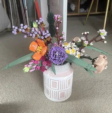 LEGO Flower Bouquet Bulk Lot Mixed Multicolor Parts Pieces Plant & Flower