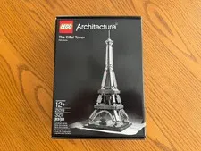 LEGO 21019: Architecture The Eiffel Tower NISB, RARE, RETIRED IN 2018