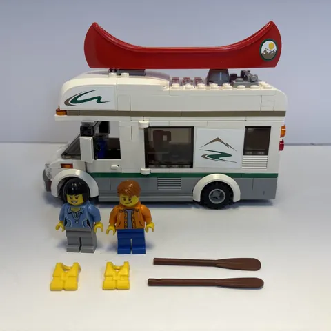 Lego City 60057 - Camper Van 100% Complete No Manual No Box