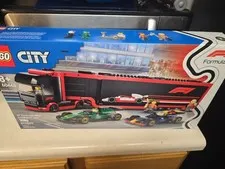 LEGO City: F1 Truck with RB20 & AMR24 F1 Cars (60445)
