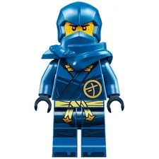 new LEGO NINJAGO Dragons Rising Season 1 Minifig - Jay with Smooth Hood