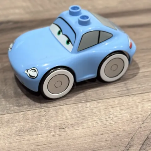 Lego Duplo Disney Cars 5815 Flo's Cafe Sally Carrera Blue Car Figure Toy McQueen