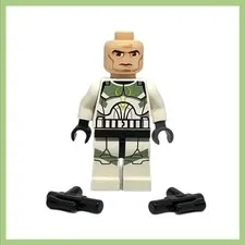 Lego 7913 Star Wars Clone Trooper Horn Company Phase 1 Minifigure No Helmet