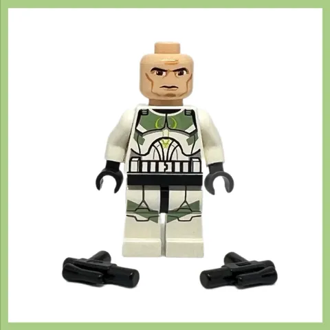 Lego 7913 Star Wars Clone Trooper Horn Company Phase 1 Minifigure No Helmet