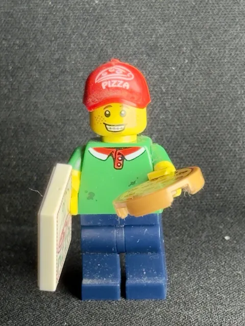 LEGO Minifigures Series 12 Pizza Delivery Guy (71007) Complete