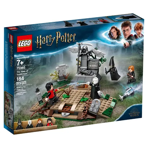 LEGO Harry Potter 75965 The Rise of Voldemort Graveyard Battle Set 184 Pcs New