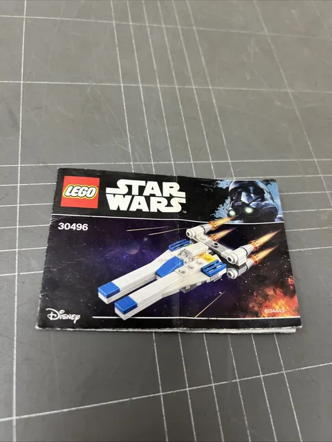 VINTAGE TOY LEGO MANUAL INSTRUCTIONS BOOKLET ART STAR WARS 30496 STARWARS