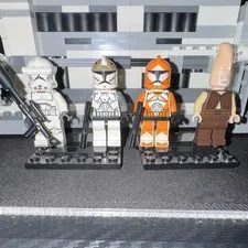 LEGO Star Wars Clone Trooper Minifigures Lot Good Condition