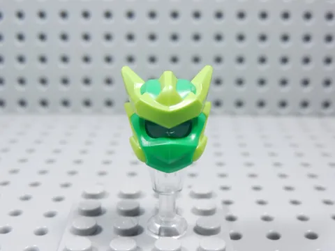 LEGO Ninjago Bright Green w/ Lime Green Helmet Minifig BT