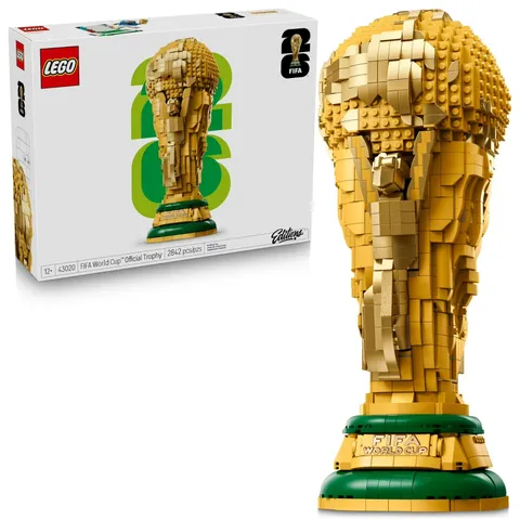 LEGO FIFA World Cup 2026 Official Trophy Set 43020 w/ Minifigure Gift