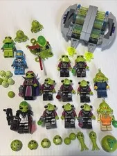 LEGO Alien Conquest Minifigures Lot Of 15  The King & Queen W Extras LOOK!!!