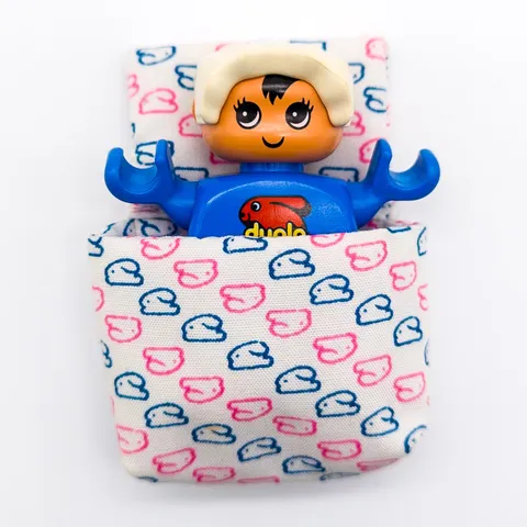 LEGO DUPLO bunnies bedding sleeping bag duvet pillow white colorful sleepbag06