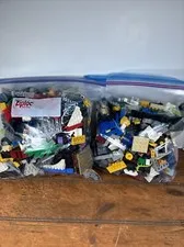 Lego 4 Lb 2Oz Lot Of Random Pieces Bricks Accessories Wheels Various Colors