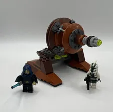 LEGO Star Wars clone wars set 9491 with 2 Minifigs and instructions.