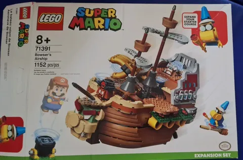 Retired LEGO Super Mario 71391 Bowser’s Airship Expansion Set Complete