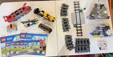 LEGO 60098 City Heavy Haul Train Battery Remote Crane Heli bag 7 & 8 sealed