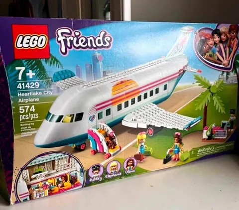 LEGO Friends Heartlake City Airplane 41429 Complete Set 574 pcs
