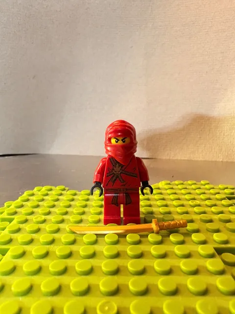 LEGO Ninjago Kai Minifigure The Golden Weapons Fire Ninja 2505 2508