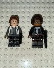 LEGO Star Wars: Solo A Star Wars Story Minifigs Sw0915 Han Solo And Sw0953 Val