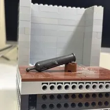 Lego Cannon Part Grey