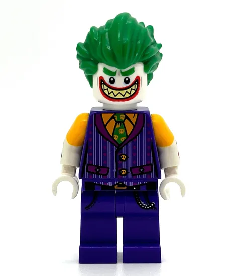 Joker shirt sleeves striped vest The Lego Batman Movie DC Lego Minifigure 70922