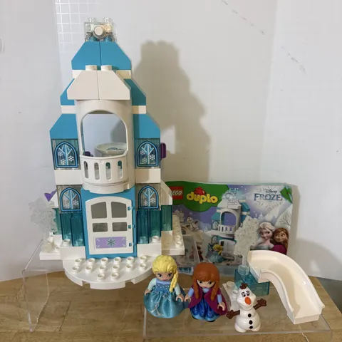 Lego Duplo Set 10899 Disney Frozen Ice Castle 100% Complete With Anna Elsa Olaf