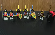 LEGO Minifigure Lot Set Bulk Sale 6105 Medieval Knights