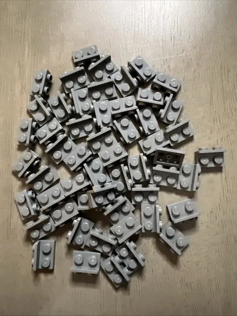 LEGO 99780 Dark Bluish Gray Bracket 1 x 2 - 1 x 2 Inverted 54 Pieces
