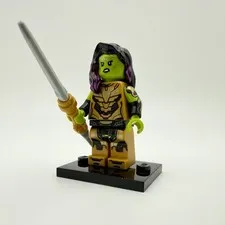 LEGO Marvel CMF Series 1 - Gamora (colmar-12) Retired Minifigure Complete