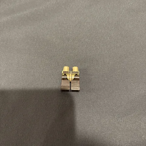 LEGO - Minifig, Tan Hips and Dark Brown Legs with Dark Brown Belt and Chaps