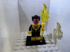 LEGO DC Superheroes Sinestro Minifigure w/Staff ~ (SH144) ~ (from Set 76025)