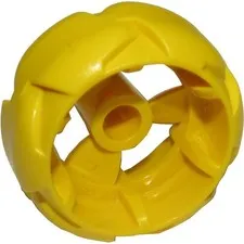 LEGO 5x Yellow Wheel 32mm Znap Propeller inv.622