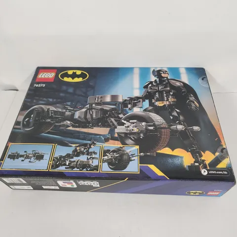 LEGO DC Batman 76273 Batman Construction Figure & Bat-Pod Bike 713 PC NEW SEALED