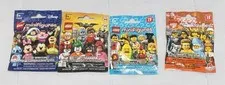 Lego mini Figures 4 Sealed Baggies 
