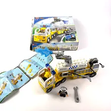 VTG Lego Duplo 7844 Airport Rescue Truck Box Minifigures Partial Manual *READ