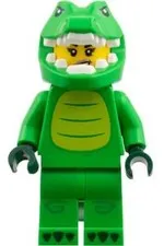 LEGO® Minifigure CMF COL468 Crocodile Costume Fan