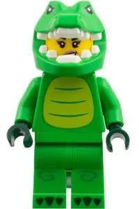 LEGO® Minifigure CMF COL468 Crocodile Costume Fan