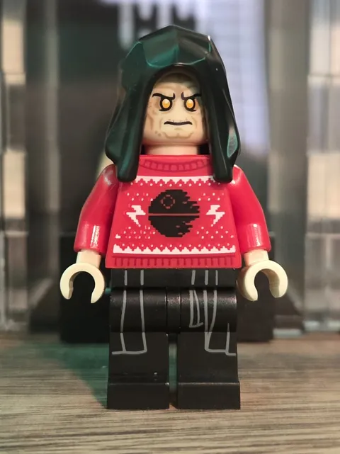 Genuine LEGO® Star Wars 2023 Emperor Palpatine Holiday Sweater - sw1297