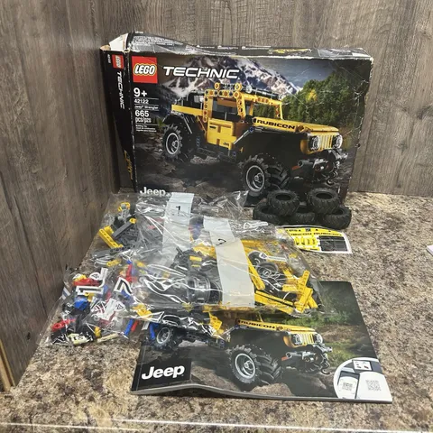Lego Technic 42122 Jeep Wrangler Rubicon - Retired - NIOB - Bags Still Sealed