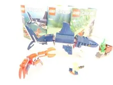 3-In-1 LEGO Creator 31088 Deep Sea Creatures With Instructions no box
