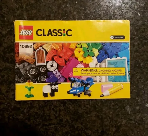 LEGO Classic Creative Bricks 10692 Instruction Guide MANUAL ONLY