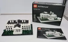  LEGO Architecture: The White House (21006) - with Box + Manual - 