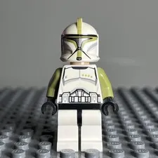 Lego Star Wars Minifigure Clone Trooper Sergeant (Phase 1) sw0438 75000 - 2D