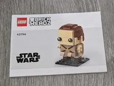 Lego Brick Headz Star Wars Revenge Of The Sith Instruction Manual Only 40796
