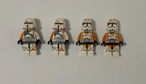 LEGO Star Wars Lot of 4 Utapau 212th Clone Trooper Minifigure (75036) lot